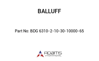 BDG 6310-2-10-30-10000-65									