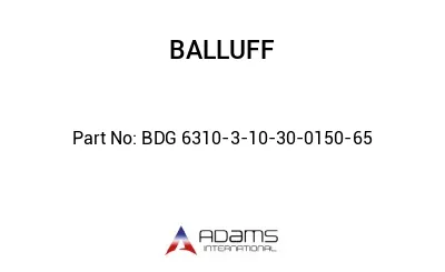 BDG 6310-3-10-30-0150-65									