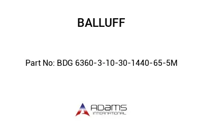 BDG 6360-3-10-30-1440-65-5M									