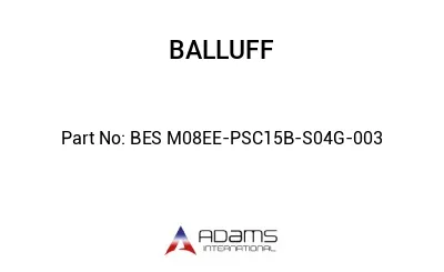 BES M08EE-PSC15B-S04G-003