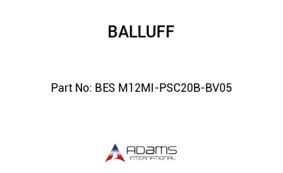 BES M12MI-PSC20B-BV05