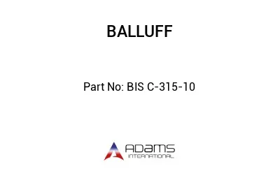 BIS C-315-10									