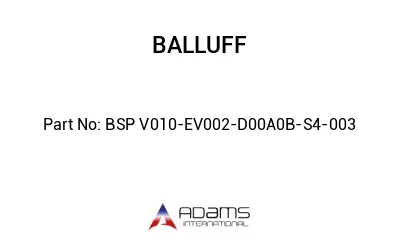 BSP V010-EV002-D00A0B-S4-003									