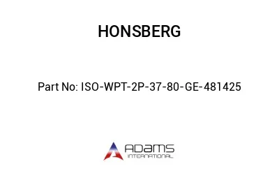ISO-WPT-2P-37-80-GE-481425 ISO-WPT-2P-37-80-GE-481425