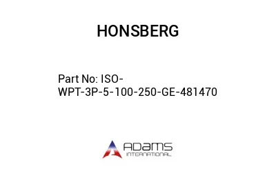 ISO-WPT-3P-5-100-250-GE-481470 ISO-WPT-3P-5-100-250-GE-481470