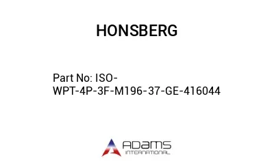 ISO-WPT-4P-3F-M196-37-GE-416044 ISO-WPT-4P-3F-M196-37-GE-416044