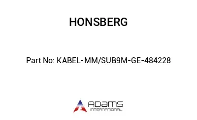 KABEL-MM/SUB9M-GE-484228 KABEL-MM/SUB9M-GE-484228