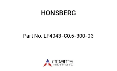LF4043-C0,5-300-03 LF4043-C0,5-300-03