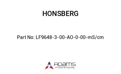 LF9648-3-00-AO-0-00-mS/cm LF9648-3-00-AO-0-00-mS/cm